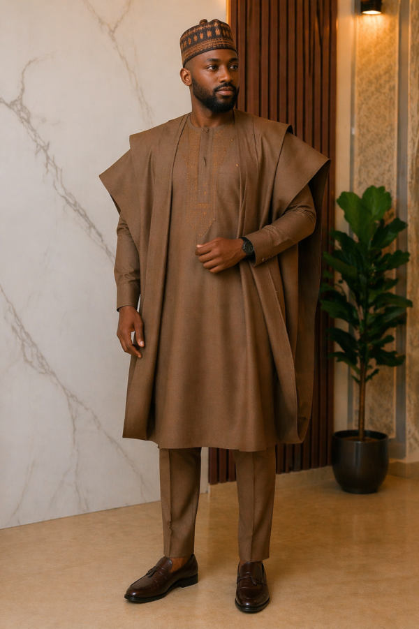 3 Piece Agbada